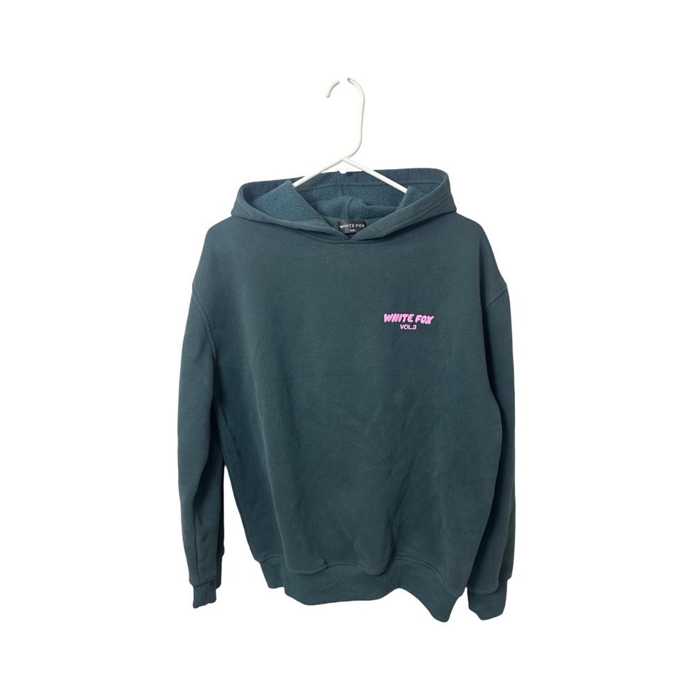 White Fox Boutique Pine Green Offstage Hoodie